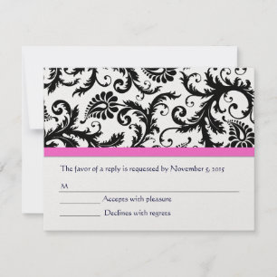 Tarjetas RSVP-Requiere las invitaciones de 5 x 7 t
