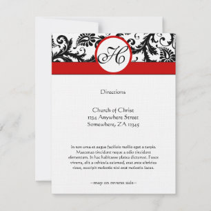 Tarjetas RSVP-Requiere las invitaciones de 5 x 7 t