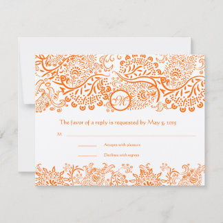 Tarjetas RSVP-Requiere las invitaciones de 5 x 7 t