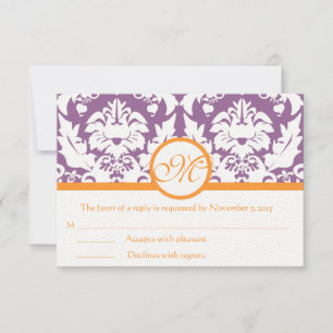 Tarjetas RSVP-Requiere las invitaciones de 5 x 7 t
