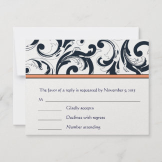 Tarjetas RSVP-Requiere las invitaciones de 5 x 7 t