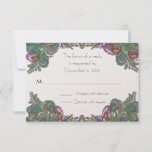 Tarjetas RSVP-Requiere las invitaciones de 5 x 7 t