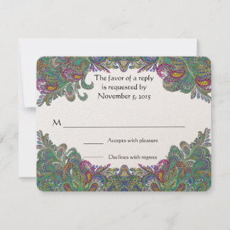 Tarjetas RSVP-Requiere las invitaciones de 5 x 7 t