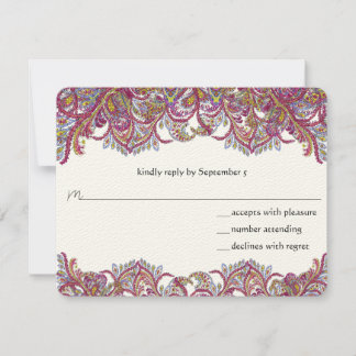 Tarjetas RSVP-Requiere las invitaciones de 5 x 7 t