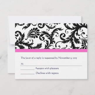 Tarjetas RSVP-Requiere las invitaciones de 5 x 7 t
