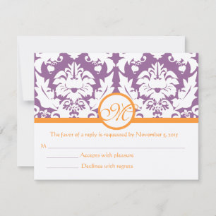 Tarjetas RSVP-Requiere las invitaciones de 5 x 7 t
