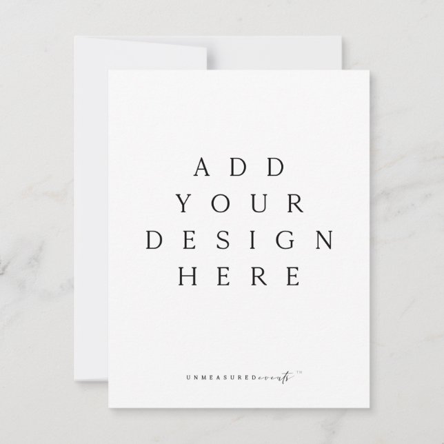 Tarjetas RSVP verticales/ gabinetes (Reverso)