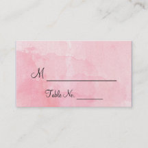 Tarjetas Rubor Flower Watercolor Boda