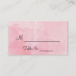 Tarjetas Rubor Flower Watercolor Boda