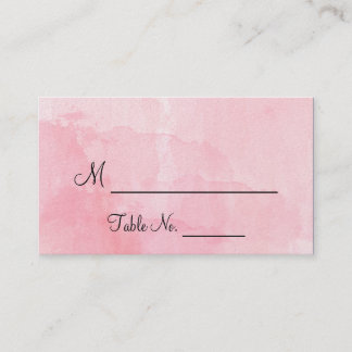 Tarjetas Rubor Flower Watercolor Boda