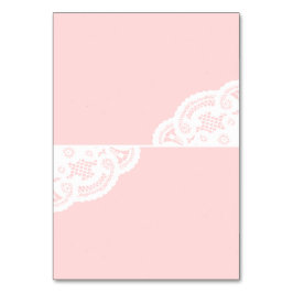 Tarjetas Rubor Lace Doily Boda Table Place