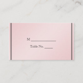 Tarjetas Rubor Pink Elegance Boda Place