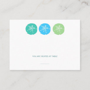 Tarjetas Sand Dollar Place