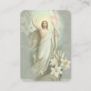 Tarjetas Santas de Resurrección de Pascua Oración