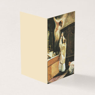 Tarjetas Santas Oración de Ofrenda de la Misa Cató