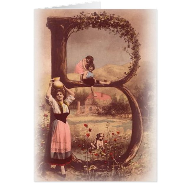 Tarjetas Scrumptious caseras del día de Brocante (Frente)