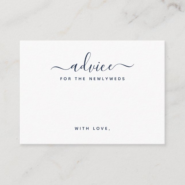 Tarjetas simples de consejos de script (Anverso)