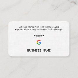 🥇 🥇 🥇 tarjetas simples de Google Review