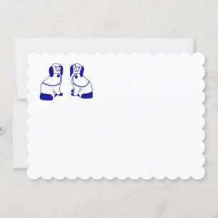 Tarjetas Staffordshire Dog Note y Stationis