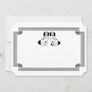 Tarjetas Staffordshire Dog Note y Stationis