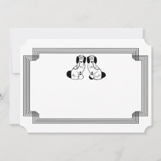 Tarjetas Staffordshire Dog Note y Stationis
