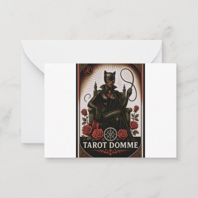 Tarjetas Tarot Domme Note (Anverso)