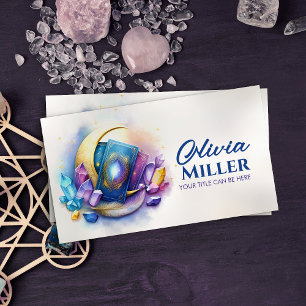 Tarjetas Tarot / Oracle con luna y cristales