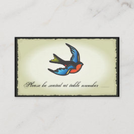 Tarjetas Tattoo Boda Table Place