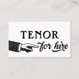 Tarjetas Tenor Business - Guay Vintage