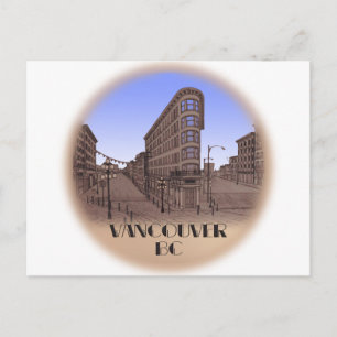 Tarjetas Vancouver Tarjetas postales gastadas de r