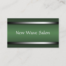 Tarjetas verdes sofisticadas oscuras de la cita