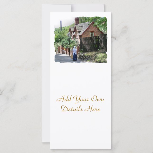 TARJETAS VICTORIANAS DE RACK DE INGLATERRA (Anverso)