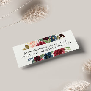 Tarjetas web de Boda de Bloom Radiante
