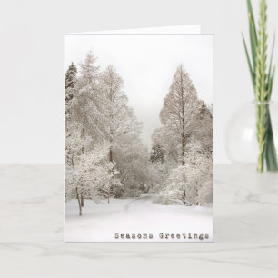 Tarjetas Winter Wonderland Tarjetas Seasons Greeti