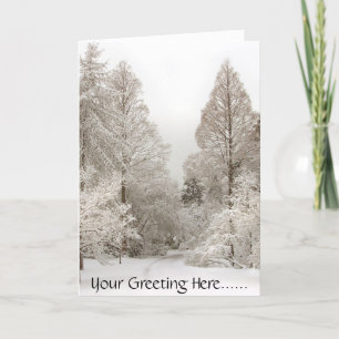 Tarjetas Winter Wonderland Tarjetas Seasons Greeti