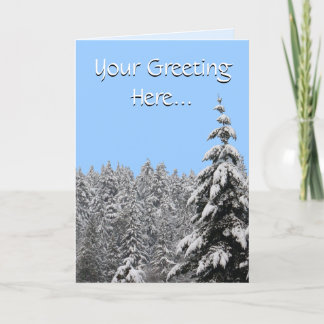 Tarjetas Winter Wonderland Tarjetas Seasons Greeti