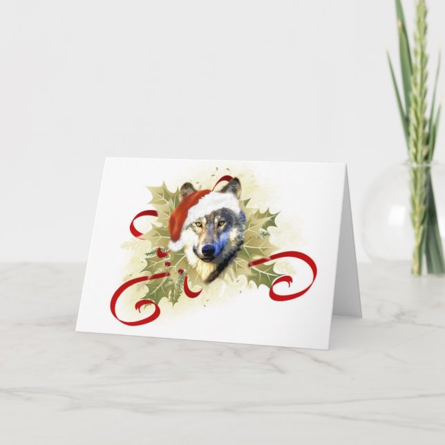 Tarjetas Wolf Navidades (Anverso)