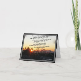 TARJETAS y NOTELETS - cita de R W Emerson