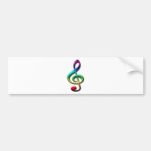 Tarjetas y pegatinas de la música