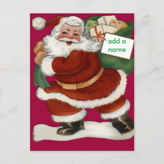 Tarjetas y Pegatinas de Papá Noel personalizables