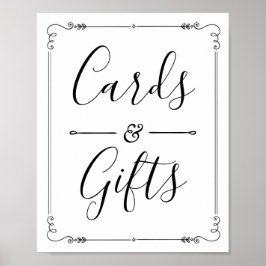 Tarjetas y regalos decoración de boda moderna vint
