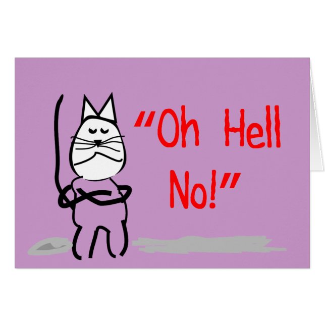 Tarjetas y regalos hilarantes del arte del (Anverso (Horizontal))