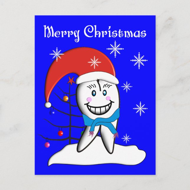 Tarjetas y regalos para Navidades dentistas (Anverso)