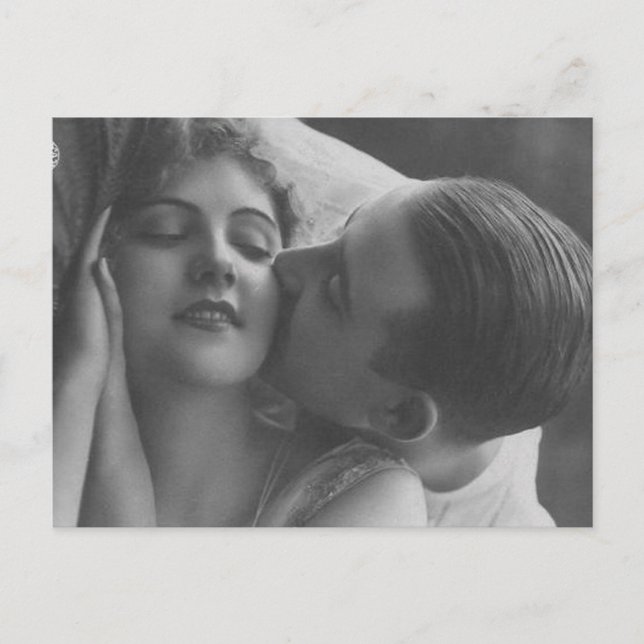 Tarjetas y regalos para parejas románticas antigua (Anverso)