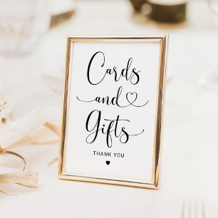 Tarjetas y regalos Rótulo Boda de guiones de coraz