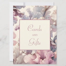 Tarjetas y regalos Rótulo Boda, elegante Rubor flo