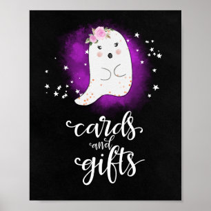 Tarjetas y Regalos Señal de Baby Shower de Niña de