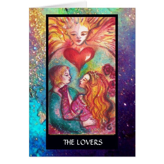 TAROS DE LAS SOMBRAS PERDIDAS / LOS AMANTES (Frente)