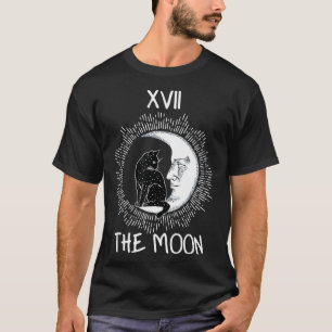 Tarot Card Crescent Moon Y Cat Graphic jersey