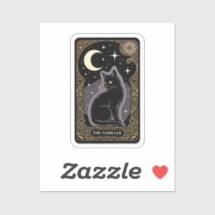 Tarot De Gato Negro - El Pegatina Místico "Familia